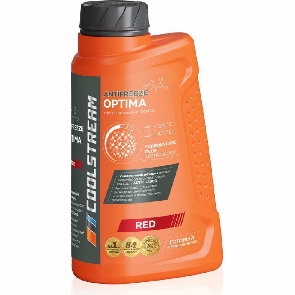 Антифриз COOL STREAM OPTIMA 1 КГ., КРАСНЫЙ, CS-010701-RD COOL STREAM, CS010701RD